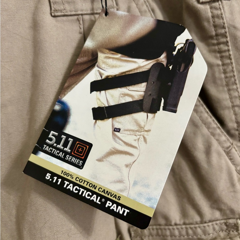 NWT 5.11 Tactical Tan Cargo Pants Durable and Functional